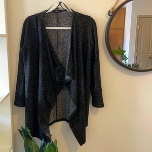 Cozy Black Medium Cardigan